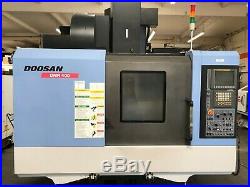 Doosan DNM400 VMC 2010, Fanuc i Series Control, 30-ATC, Chip Conveyor