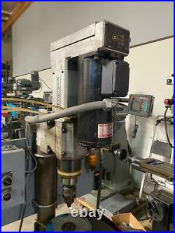 Drill press pneumatic power feed