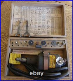 Dumore Duplex Grinder Model 8066 In Original Box