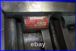 Dumore Versa Mill xy Feed Table with 24 Travel 32-113, Gib and Hardware