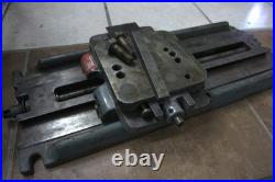 Dumore Versa Mill xy Feed Table with 24 Travel 32-113, Gib and Hardware