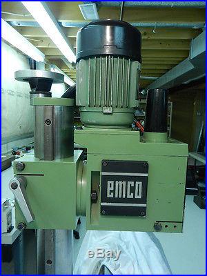 EMCO milling attachment with VFD Maximat Emcomat Mentor Compact 10