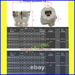 EMRW 6R cutter head R6 Milling cutter head round nose cutter head EMRW 6R 50-22