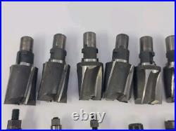 Eclipse Quick Change End Mill Lot x25 Machine Shop Cleanout Tool & Die Bits