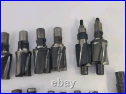 Eclipse Quick Change End Mill Lot x25 Machine Shop Cleanout Tool & Die Bits