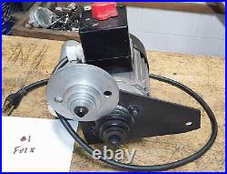 Emco Compact 5 Lathe 115 VAC Spindle Motor #1 with Mounting Plate & Switch F01X