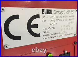 Emco Concept Mill 55 CNC with Control Keyboard