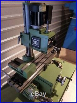 Emco FB-2 Milling Machine with Vice, 120/240VAC
