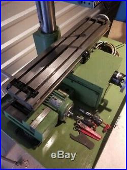 Emco FB-2 Milling Machine with Vice, 120/240VAC