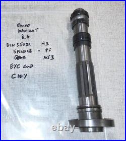 Emco Maximat Lathe Headstock Parts DIN 55021 Spindle Shaft & Bearings C10Y Emco Maximat Lathe Headstock Parts DIN 55021 Spindle Shaft & Bearings C10Y