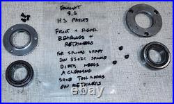 Emco Maximat Lathe Headstock Parts DIN 55021 Spindle Shaft & Bearings C10Y Emco Maximat Lathe Headstock Parts DIN 55021 Spindle Shaft & Bearings C10Y