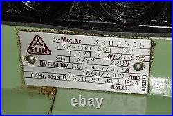 Emco Maximat Super 11 Lathe 2 Speed 3 Phase Spindle Motor with Mounting Plate G17W