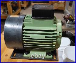 Emco Maximat Super 11 Lathe 2 Speed 3 Phase Spindle Motor with Mounting Plate G17W