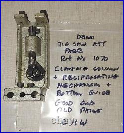 Emco Unimat DB200 Lathe Jigsaw Ref No 1270 Reciprocating Column & Guide E01W