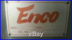 Enco Bench Knee Milling Machine & Tools