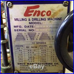 Enco Milling Drilling Machine Model 91002