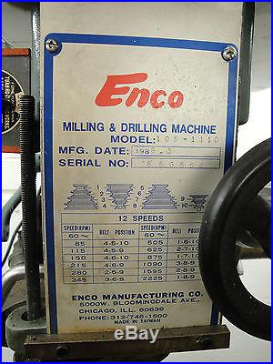 Enco Milling Machine