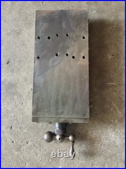 Engineering Dovetail Manual Linear Table Positioner Fixture Adj Milling Center