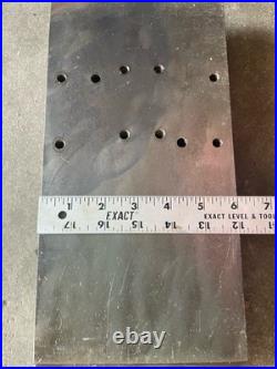 Engineering Dovetail Manual Linear Table Positioner Fixture Adj Milling Center