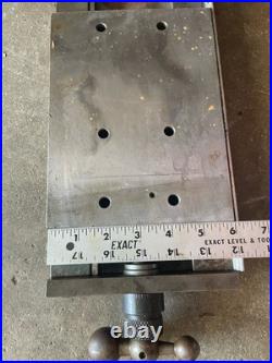 Engineering Dovetail Manual Linear Table Positioner Fixture Adj Milling Center