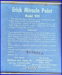 Erick Miracle Point centering head 90 degree 900 Made IN USA With Metal Case New