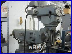 Ex-Cell-O XLO vertical milling machine Excello Clausing 1 1/2 HP 220volt