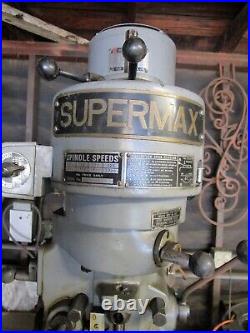 Excellent Working Supermax Milling Machine