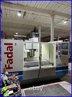 FADAL 5020 CNC MACHINING CENTER SEE VIDEO UPGRADED USB mill lathe haas hurco