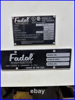 FADAL 5020 CNC MACHINING CENTER SEE VIDEO UPGRADED USB mill lathe haas hurco
