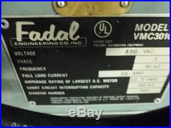 FADAL VERTICAL MACHINING CENTER 3016 FADAL MILL FADAL VMC MILLING MACHINE