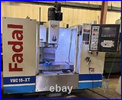 FADAL #VMC15XT VERTICAL MACHINING CENTER Age 2000, Tooling SEE VIDEO