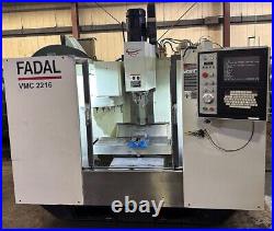 FADAL #VMC2216 VERTICAL MACHINING CENTER Age 1997, Tooling SEE VIDEO