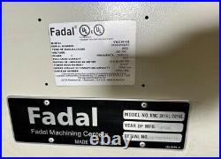 FADAL #VMC3016L VERT. MACHINING CENTER Age 2002, SEE VIDEO