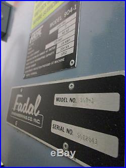FADAL VMC 6030 CNC VERTICAL MILL 4th-Axis Ready, Box Ways