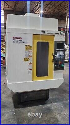 FANUC ROBODRILL D14MiA5 with 4th Axis Vertical CNC Milling Machine 24,000RPM