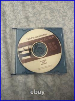 Fadal DOCUMENTATION CD DISC 2003 Original For CD ROM User Manual Machinery