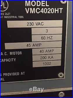 Fadal VMC 4020HT Machining Center $12,750 OBO