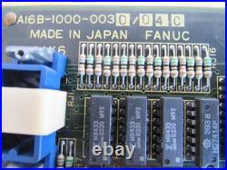 Fanuc A16B-1000-0030 /04C Lot # 4093 Listed by Greg Fanuc A16B-1000-0030 /04C Lot # 4093 Listed by Greg
