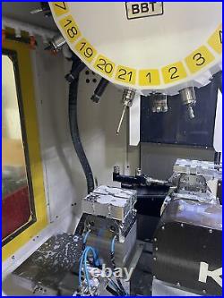 Fanuc Robodrill Alpha D21 Mib5 Automated Cell With M-20ib Robotic Arm