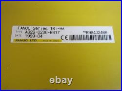 Fanuc Series 16i-MA A02B-0236-B617 Lot #3957 Listed by Greg Fanuc Series 16i-MA A02B-0236-B617 Lot #3957 Listed by Greg