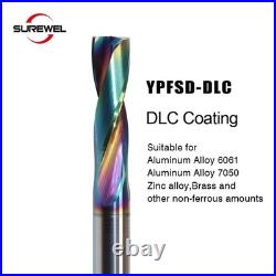 Flat drill 180 degree CNC drilling tool solid carbide coated for metal steel