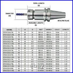 For ER Chucks Collet Chuck Holder Machining Centers & Milling Machines