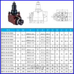 For Turn-Mill Machines BMT Driven Tool Holder CNC Power Lathe Tool