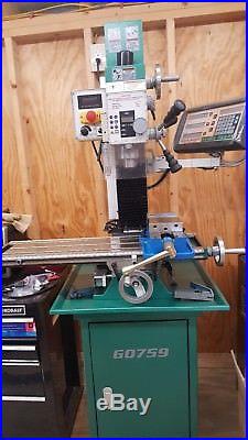 G0759 Grizzly Mill/Drill with Stand and DRO