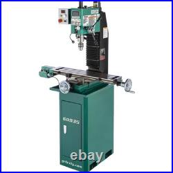 G0935 7 x 29 1-1/2 HP Mill/Drill with Power Head Elevation & DRO
