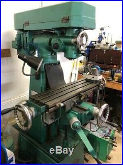GRIZZLY KNEE TYPE MILLING MACHINE- Model G1008 (a baby Bridgeport)