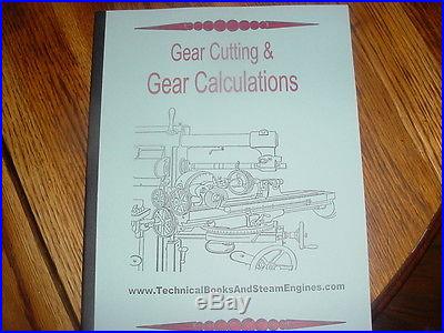Gear Cutting and Gear Calculations