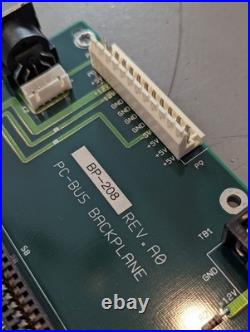 Genuine Bridgeport EZ Trak Mill Backplane BP-208 PC BUS CIRCUIT BOARD