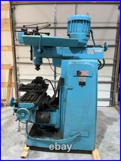 Gorton 2-28 Vertical Mill 12x48 Table with cabinet of tools Gorton 2-28 Vertical Mill 12x48 Table with cabinet of tools