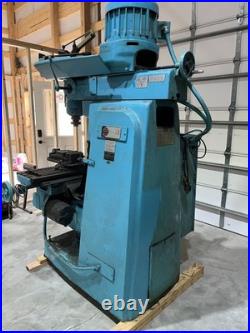 Gorton 2-28 Vertical Mill 12x48 Table with cabinet of tools Gorton 2-28 Vertical Mill 12x48 Table with cabinet of tools